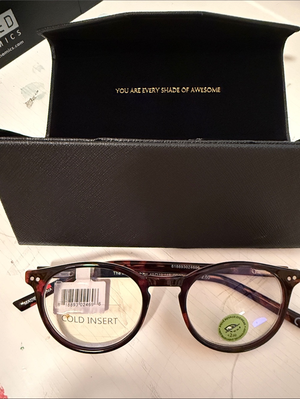 Women’s Tortoiseshell Round Reading Glasses - Brown